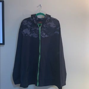 A Black and camo jacket